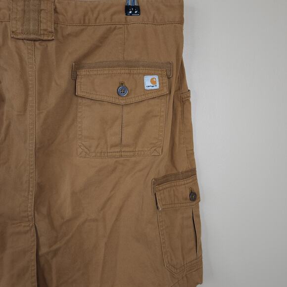 Carhartt Mini Cargo Skirt in Tan Size 12 - Picture 6 of 8